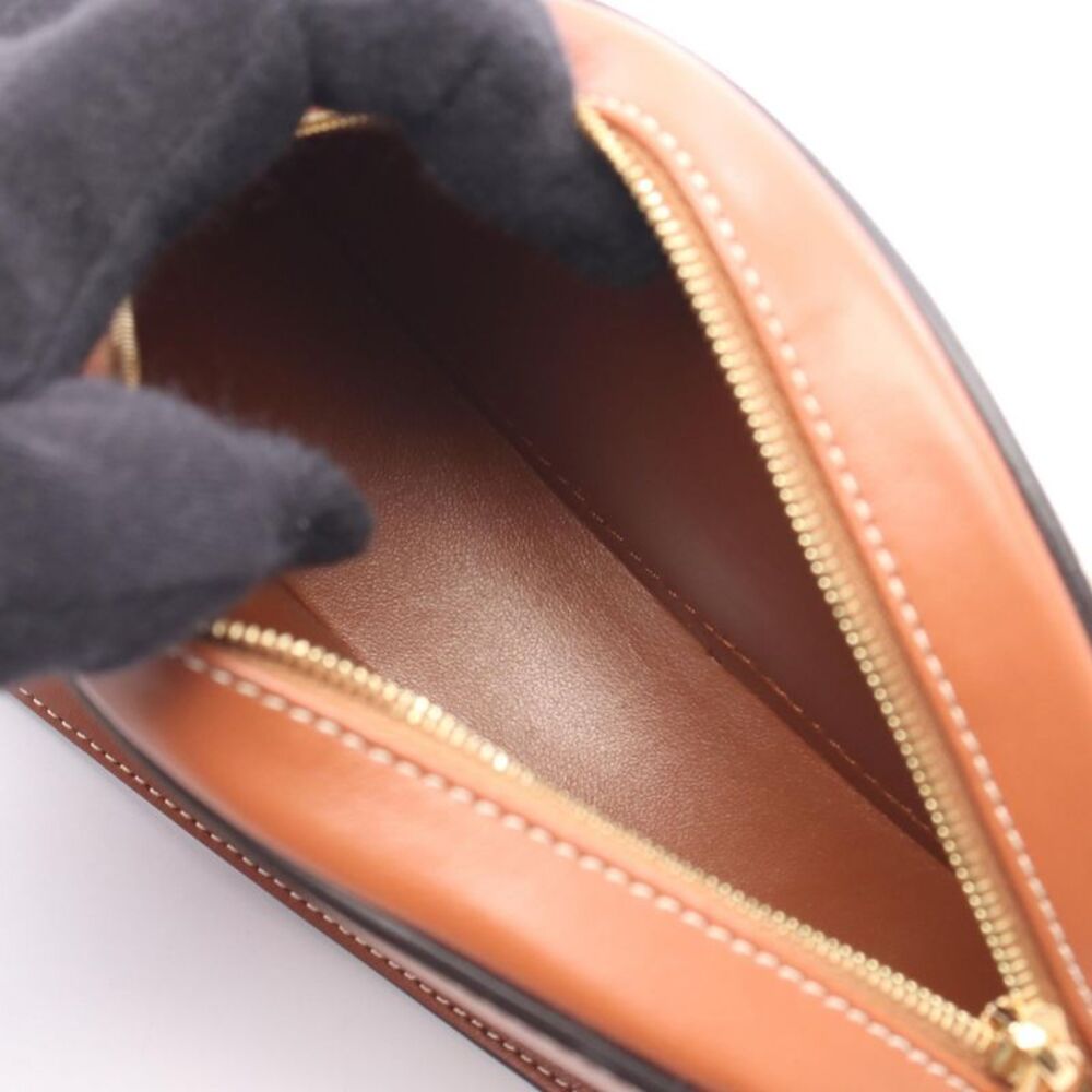 Celine Leather Triomphe Shoulder Bag Brown - Picture 5 of 6